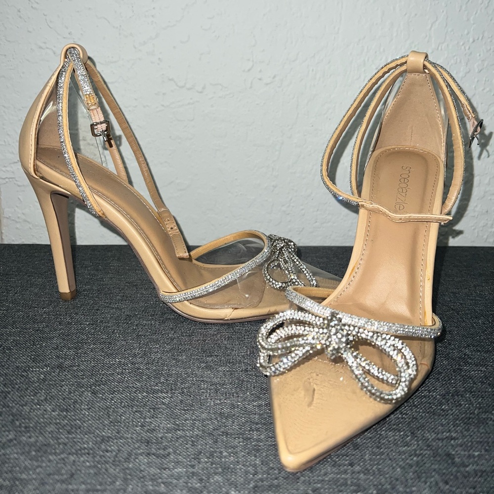 Rhinestone heels